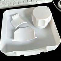 Water‑tray+Universal&Samsung Guide‑vane+Nut 4‑Piece‑Kit