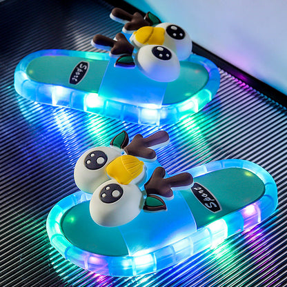 🔥Last Day Sale 50% OFF⏰🩴👀Cute Slippers With Cartoon Motifs That Glow👣🎁