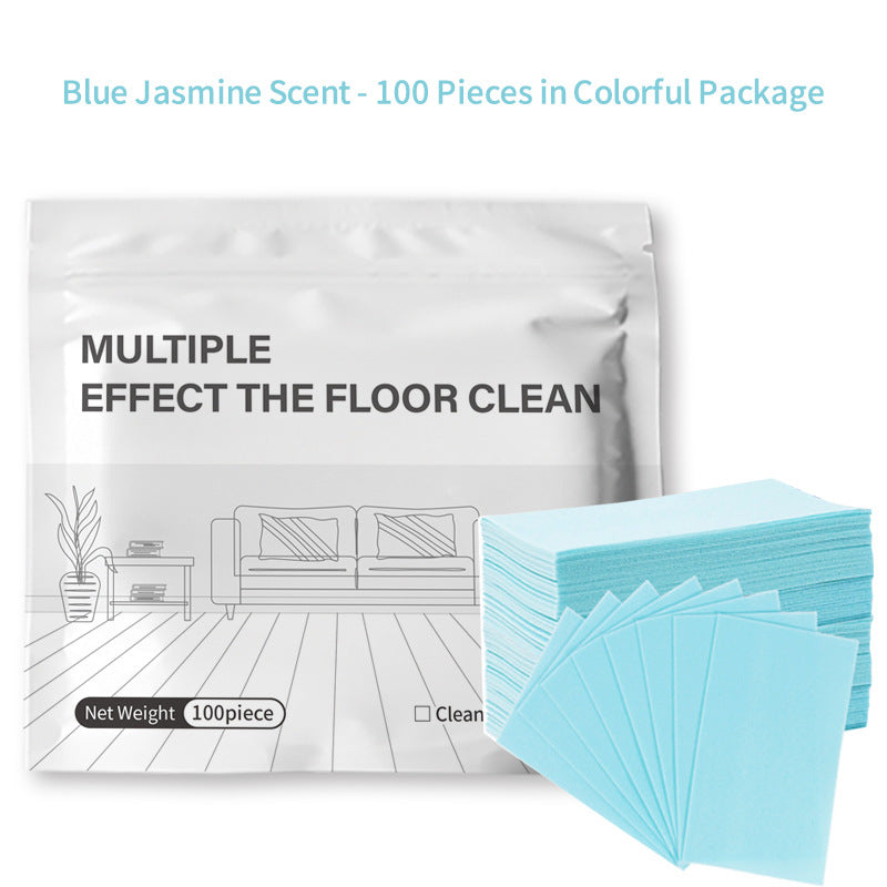 🧹 50% OFF NOW!✨ 100-Pieces Multi-Effect Floor Cleaning Sheets – Powerful Stain Removal & Fresh Scent 🌿