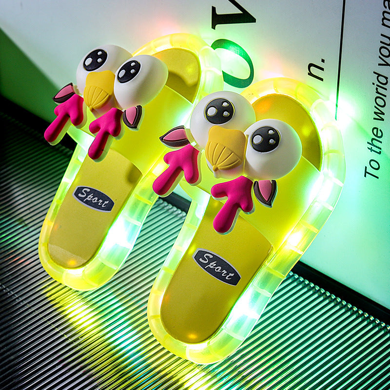 🔥Last Day Sale 50% OFF⏰🩴👀Cute Slippers With Cartoon Motifs That Glow👣🎁
