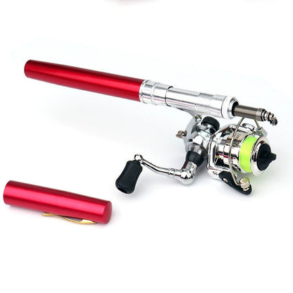 🔥Today Only | 50% OFF🔥Metal Spinning Reel Pen Fishing Rod‑1.6m Extended Length 🎣
