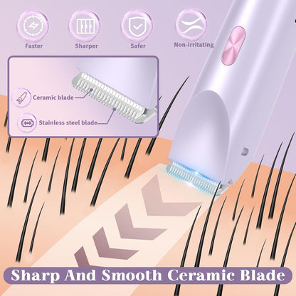 🔥Limited-time 50% off✨2-in-1 Women's Body Shaver