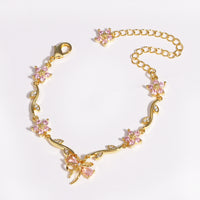 BowPinkZirconGold