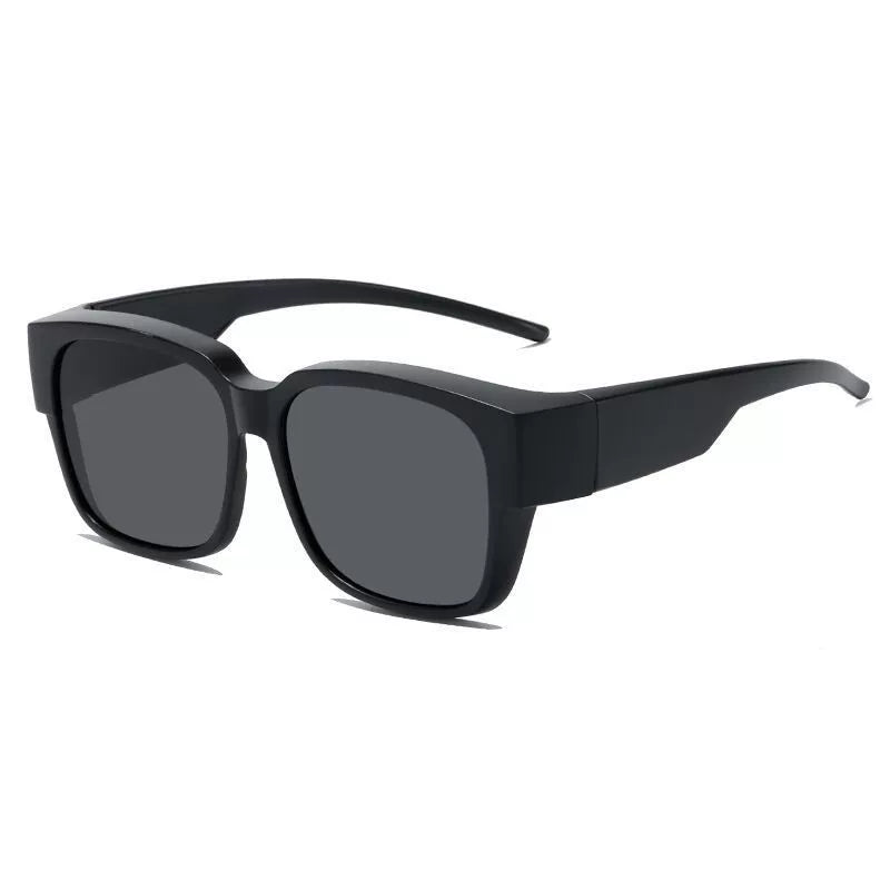 ✨50%off✨Fit-Over Polarized Driving Sunglasses | Retro HD Anti-Glare Steampunk Cover Glasses | Unisex High-Street UV400 Sunwear for Prescription Eyeglasses