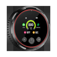 Round 5‑in‑1 Gas Detector - Black