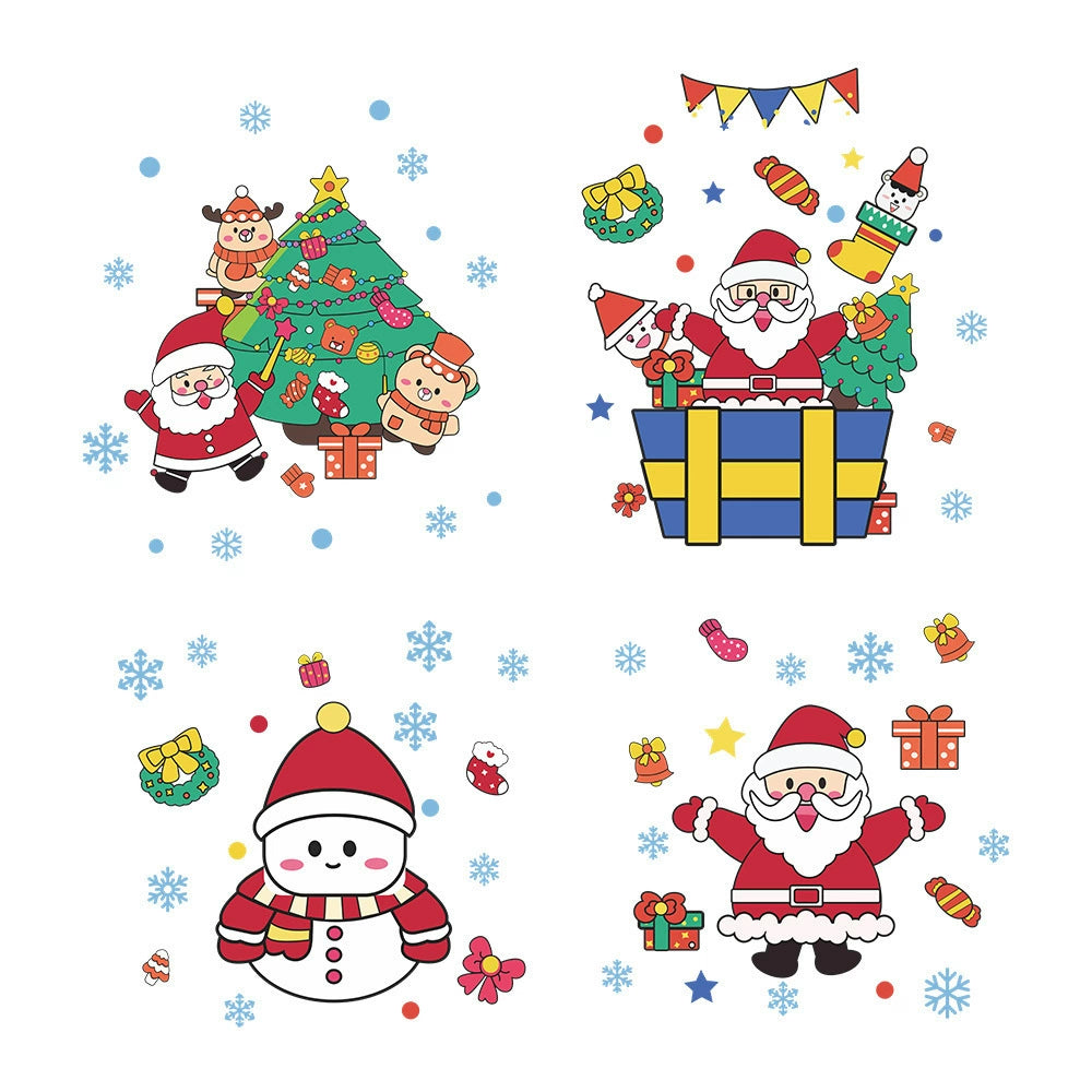 🎄Pre‑Christmas Sale｜Buy One, Get One FREE! Christmas Sale 50% OFF🎅 Creative Christmas Wall Stickers for Home Decoration