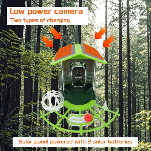 🔥Today‑Only 50% OFF｜4K Ultra‑HD WiFi Smart Bird‑Watching Feeder