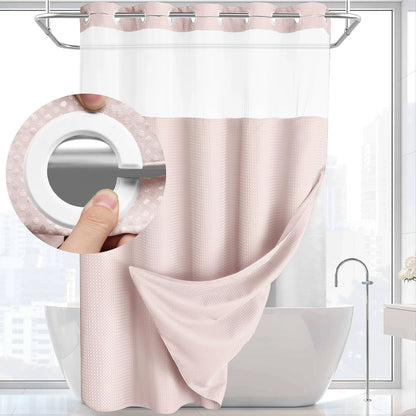 ✨50%OFF💥No-Hook Shower Curtain