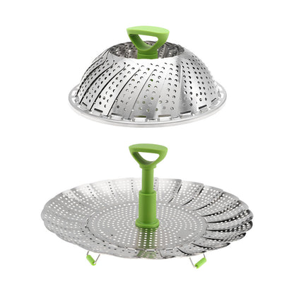 🔥First 50 customers enjoy 50% off🔥Adjustable Foldable Stainless Steel Steamer Basket