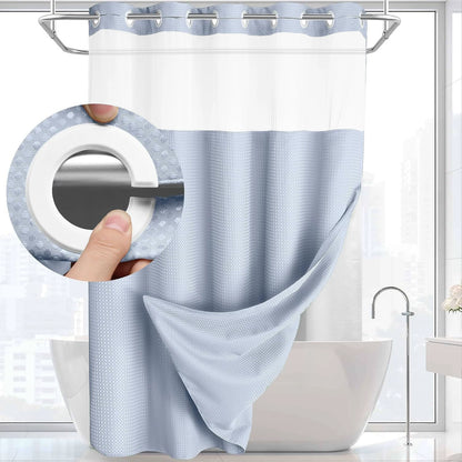 ✨50%OFF💥No-Hook Shower Curtain