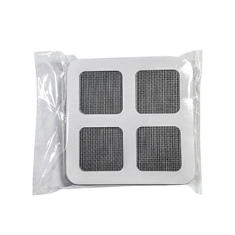 ✨50%off✨Disposable Shower Drain Hair Catcher | 10x10cm Waterproof Mesh Stickers for Bathroom & Kitchen (50/100 Pack)