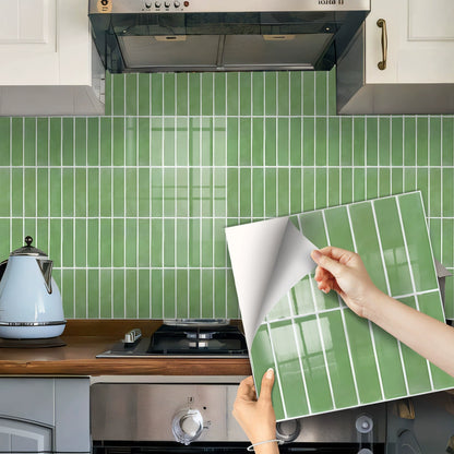 🔥 Today Only | 50% OFF ✨Thickened Self-Adhesive Wall Stickers, Waterproof & Oilproof Kitchen Tile Stickers for Kitchen & Bathroom