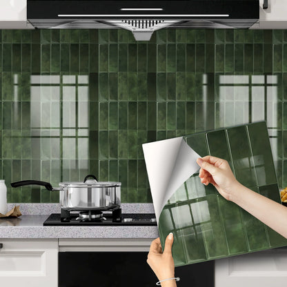 🔥 Today Only | 50% OFF ✨Thickened Self-Adhesive Wall Stickers, Waterproof & Oilproof Kitchen Tile Stickers for Kitchen & Bathroom
