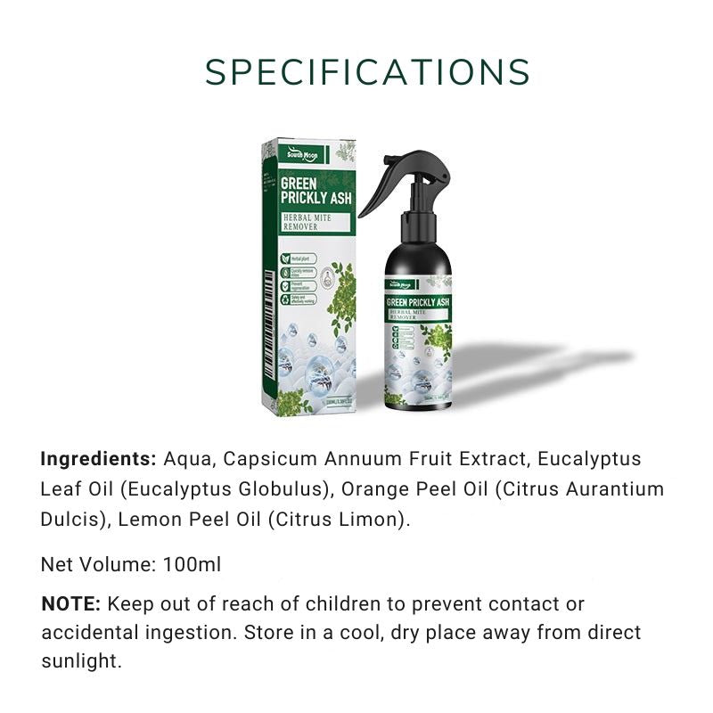 ⏳🔥LIMITED-TIME 50% OFF! ⏰Buy 1 Get 1 Free！Natural Dust Mite Spray