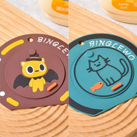 Little fish cat + little devil [2-pack] 2-in-1 odor-blocking filter