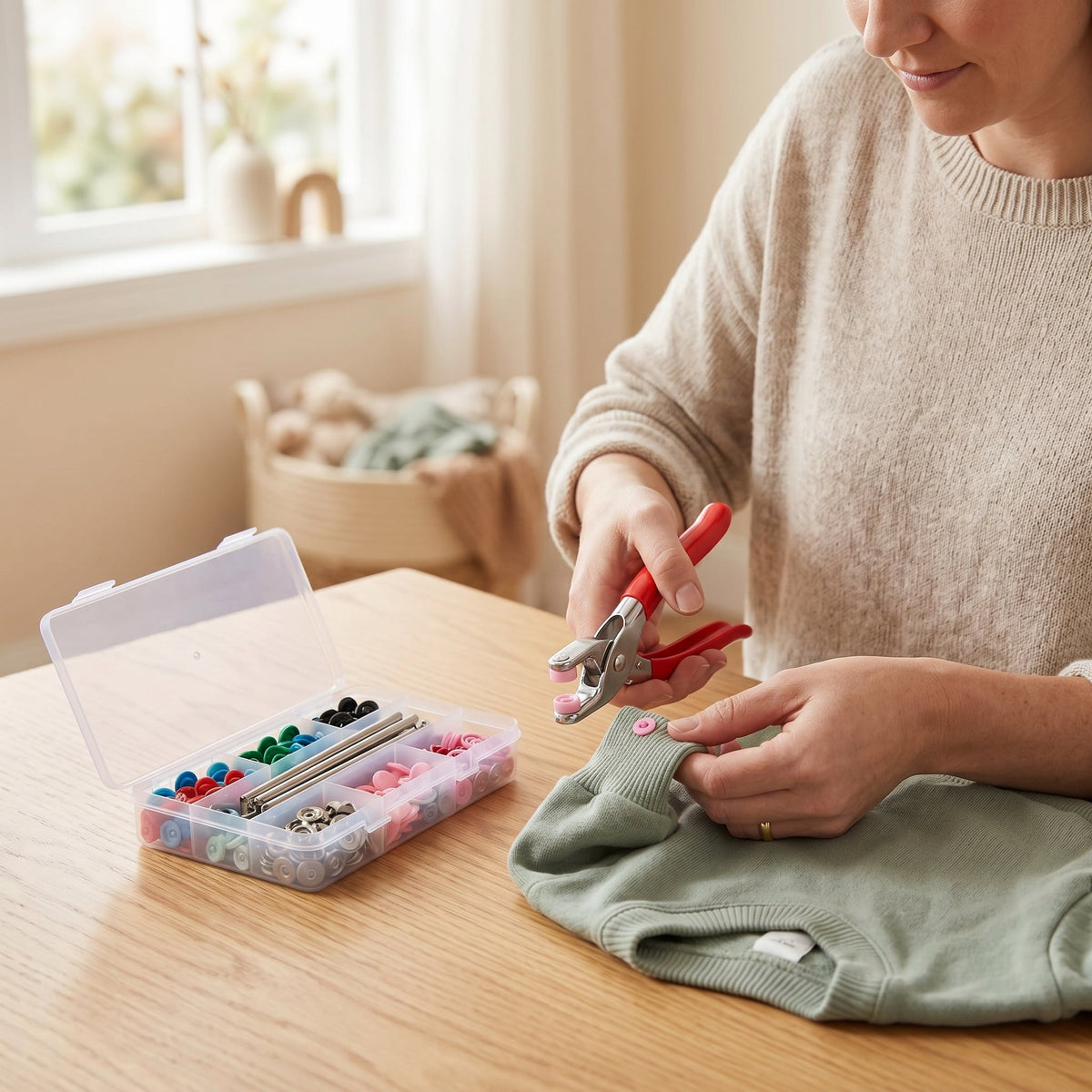 🔥Buy 3 Get 2 Free🔥Snap Fastener Kit for Clothing and Crafts