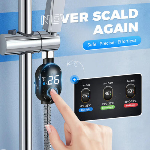 🚿Shower thermometer - Instant digital display