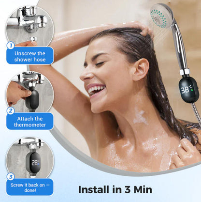 🚿Shower thermometer - Instant digital display