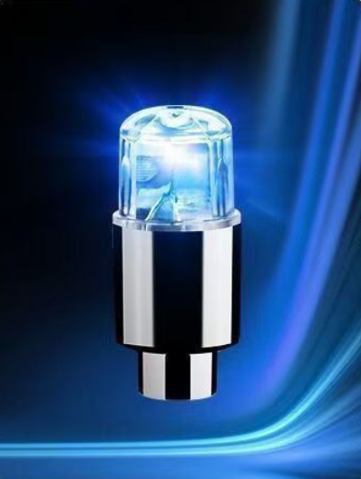 ✨50%off✨Motion-Activated LED Wheel Lights | Waterproof Valve Stem Caps for Car, Motorcycle & Bike (4 Colors, Pack of 4)