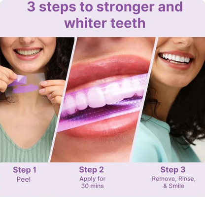 Teeth Whitening Strips Kit | PortableDental Whitening Strips | ReducedSensitivity White Strips for Home Use