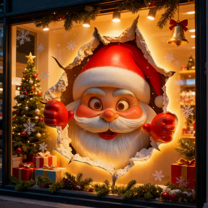 🎄Pre‑Christmas Sale｜Buy One, Get One FREE! Christmas Sale 50% OFF🎅 Creative Christmas Wall Stickers for Home Decoration