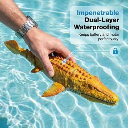 🎉Last day of promotion🧽2.4G RC Mosasaurus Swimming Toy with Spray
