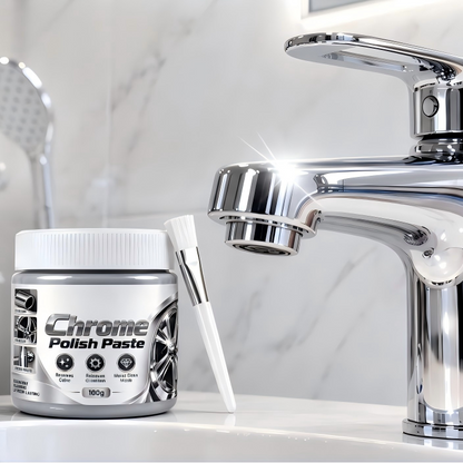 ✨Buy one get one free🚗Metal Chrome Polish & Restorer Paste with Brush