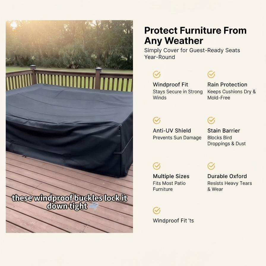 ☀️Furniture dust covers AND Outdoor waterproof covers !