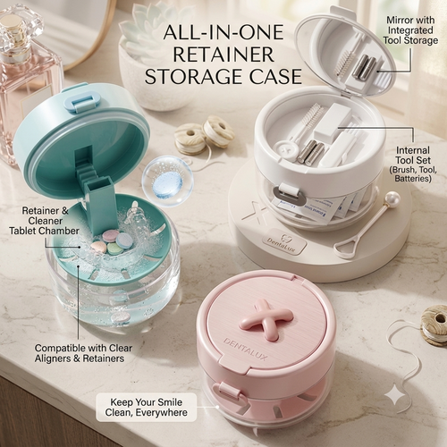🔥HOT SALE 50% OFF🔥All-in-One Retainer Storage Case