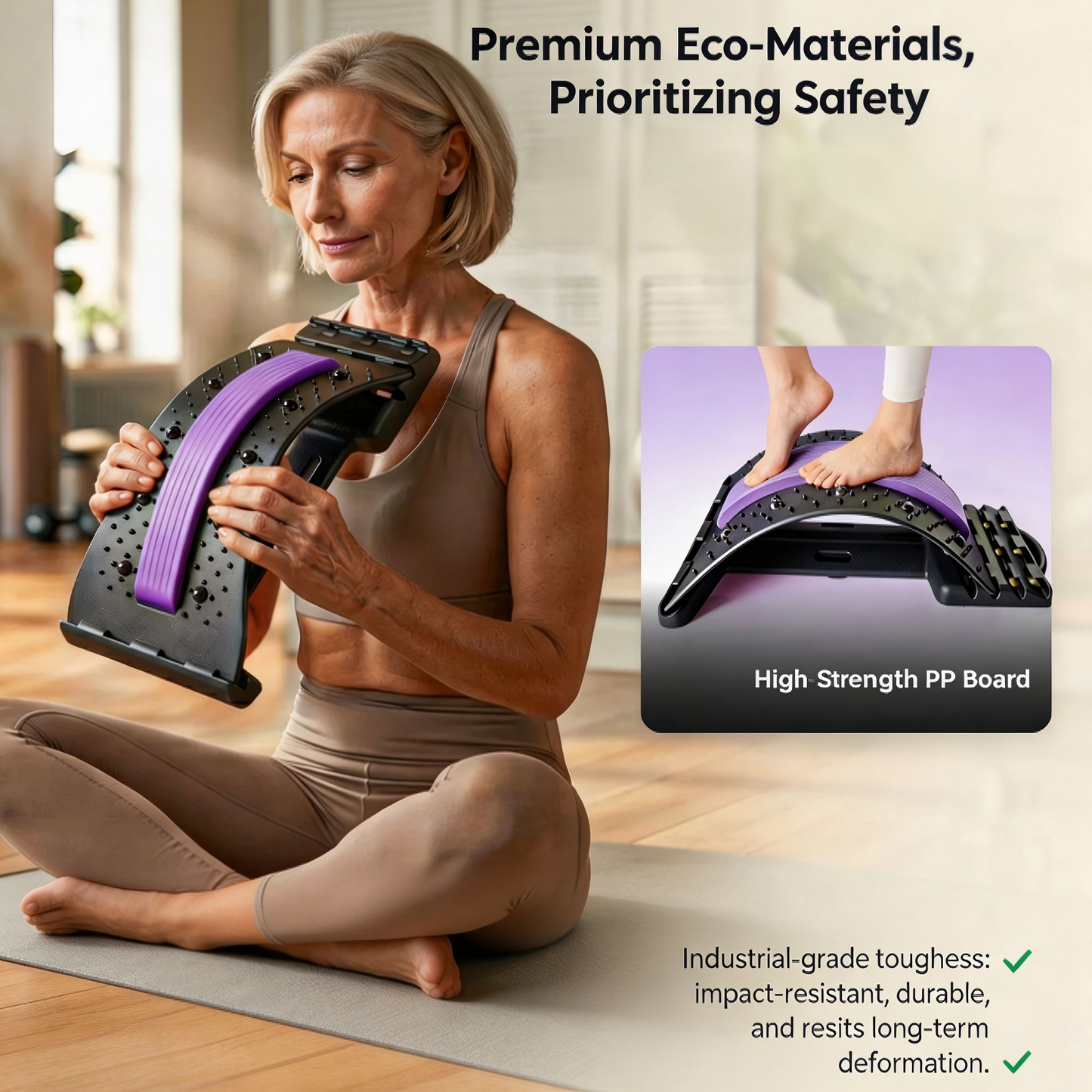 👑50% off🏆Magnetic therapy lumbar stretcher combined with acupuncture and massage🌿