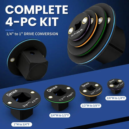 💥LIMITED-TIME 50% OFF!🔥2026 Upgraded Low-profile Impact Sleeve Adapter Set (4 pieces)