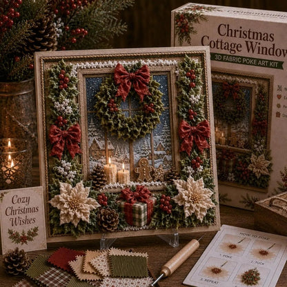 🔥 Half Price Offer - 🎄 3D Christmas Fabric Stamping Set