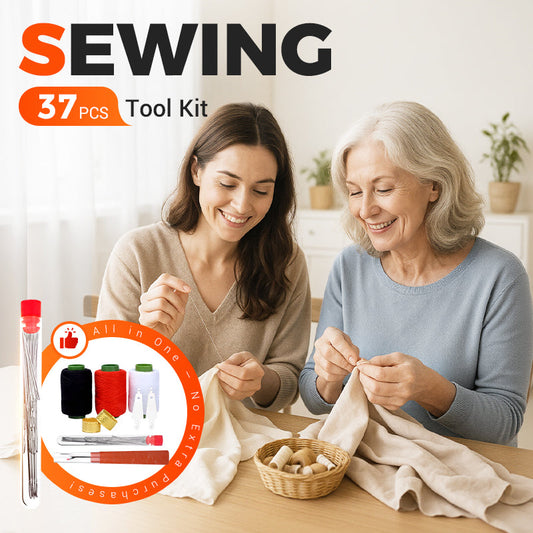 🎁Practical Gifts🔥 37PCS Sewing Kit Portable DIY Handmade Craft