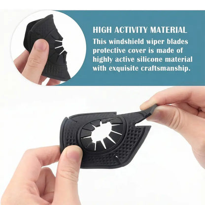 4-Pack Silicone Windshield Wiper Arm Protective Covers – Car Accessories 🚗