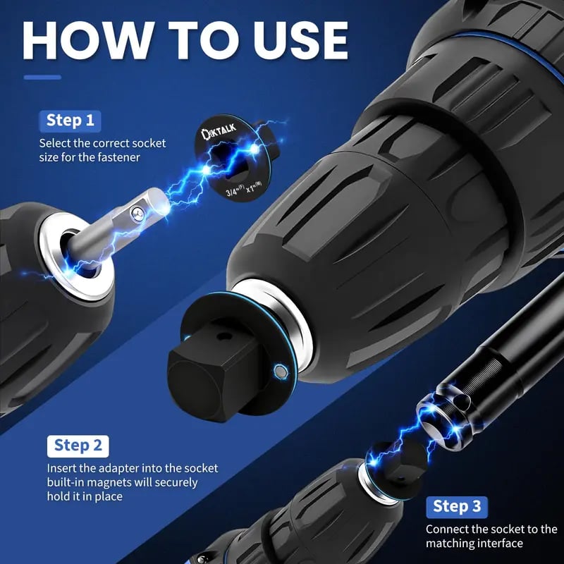 💥LIMITED-TIME 50% OFF!🔥2026 Upgraded Low-profile Impact Sleeve Adapter Set (4 pieces)