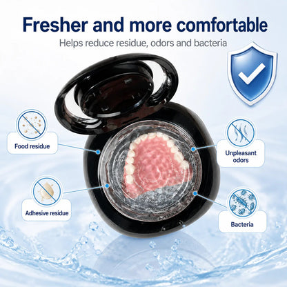 🔥HOT SALE🔥🦷 Denture Dome Ultrasonic UV-C Cleaner