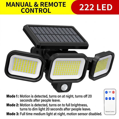 🔥50%off🔥Solar Motion Sensor Wall Light | Outdoor Villa Courtyard Lamp
