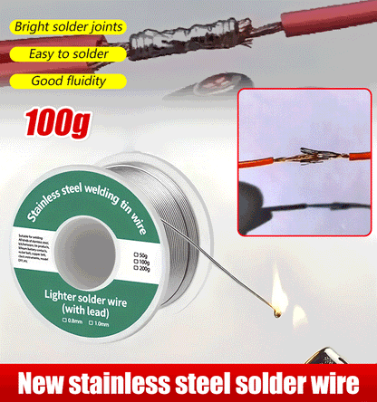🔥⏳🔥 Limited-Time Buy 1 Get 1 Free! ⏰🔥Aluminum Stainless Steel Lighter Solder Wire