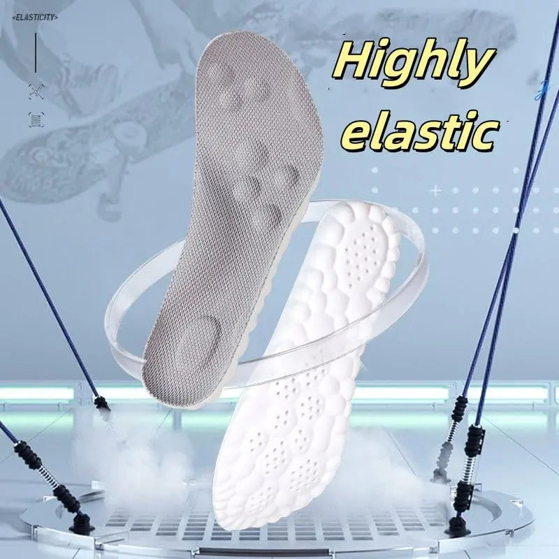 4D Cloud Memory Foam Insoles for Men & Women - Trim to Fit