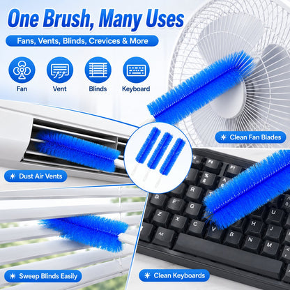 ✨Buy 1 Get 1 Free✨Flexible microfiber duster – suitable for hard-to-reach areas