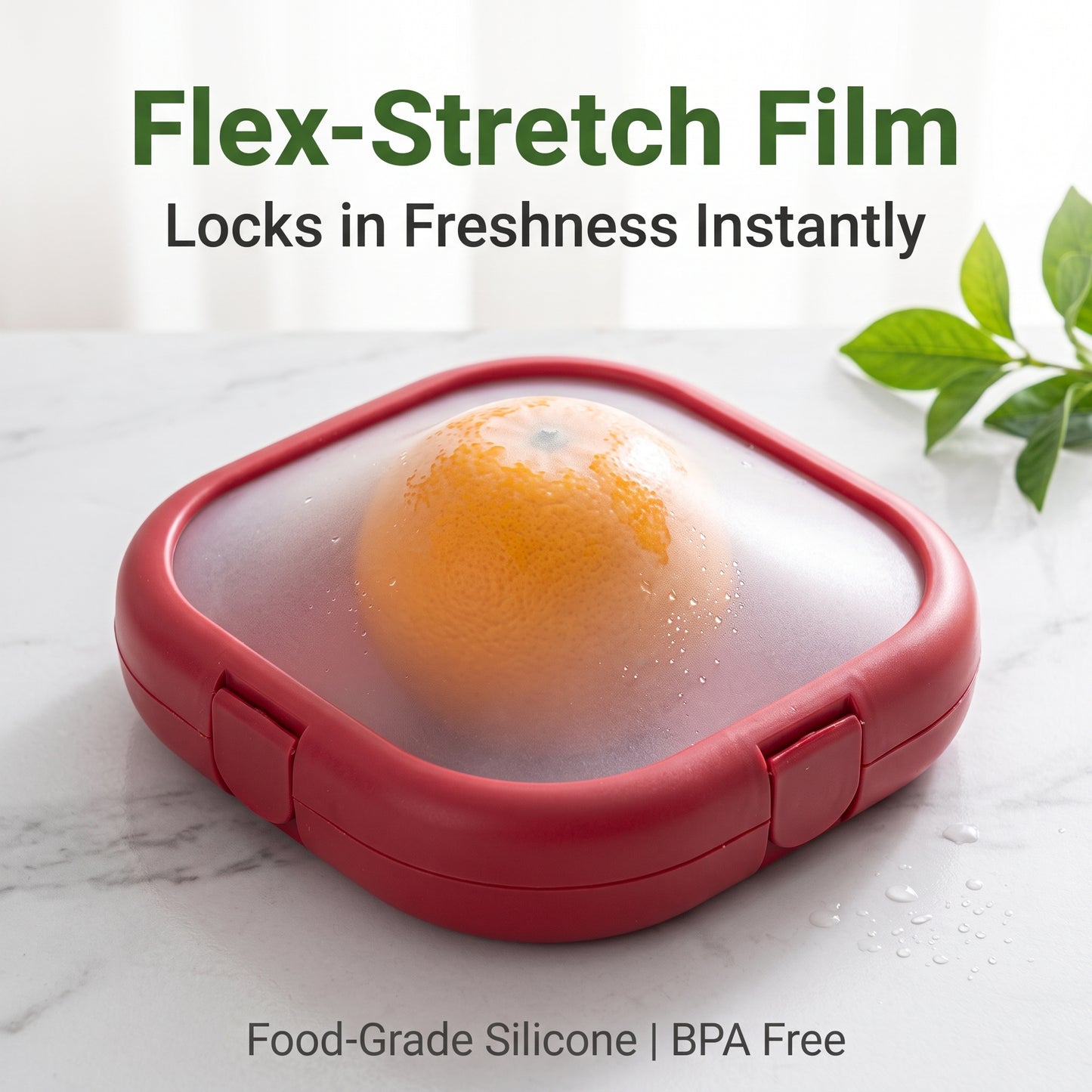 🔥Mid-Year Sale 2026 | 50% OFF🔥Hot Selling Food-Grade Silicone Airtight Storage Box, Double-Sided Fridge Crisper for Fruits & Veggies