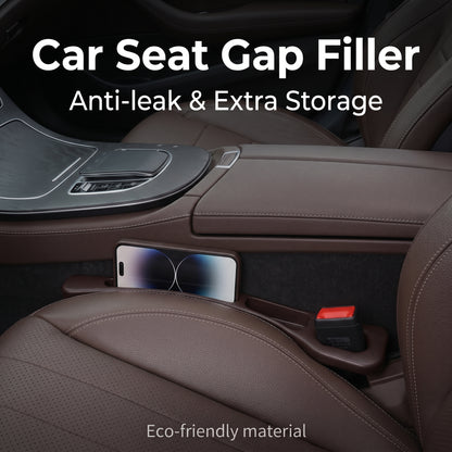 🔥Sales up to 50% off🔥 Universal Car Seat Gap Filler Strip – Anti-Drop Pad with Seatbelt Slot