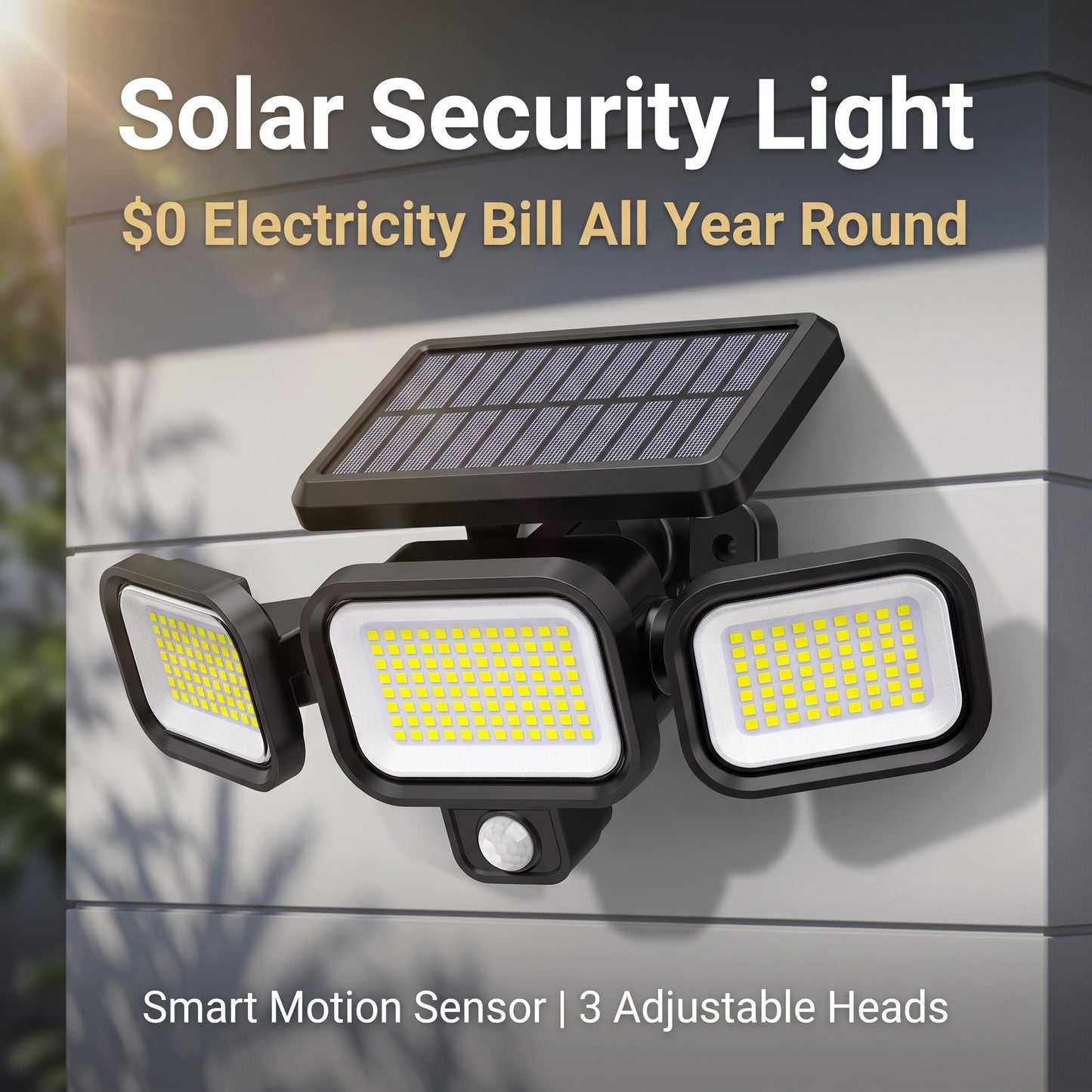 🔥50%off🔥Solar Motion Sensor Wall Light | Outdoor Villa Courtyard Lamp