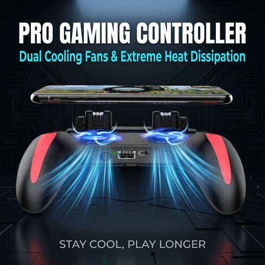 🔥Today’s Special🔥2 In 1 Phone Cooler with 4 Finger & 6 Finger Gaming Trigger Auxiliary Tool
