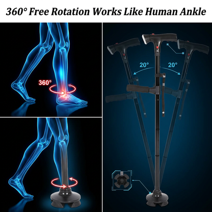 🎇50% OFF !! ⏰Multifunctional Folding Elderly Cane🦯