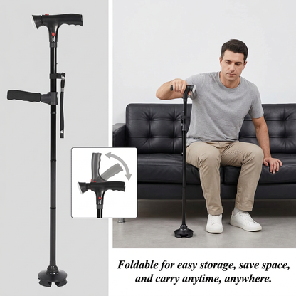 🎇50% OFF !! ⏰Multifunctional Folding Elderly Cane🦯