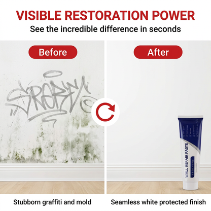 💕Buy 1 Get 1 Free🧱Waterproof Wall Repair Paste With Scraper & Sandpaper