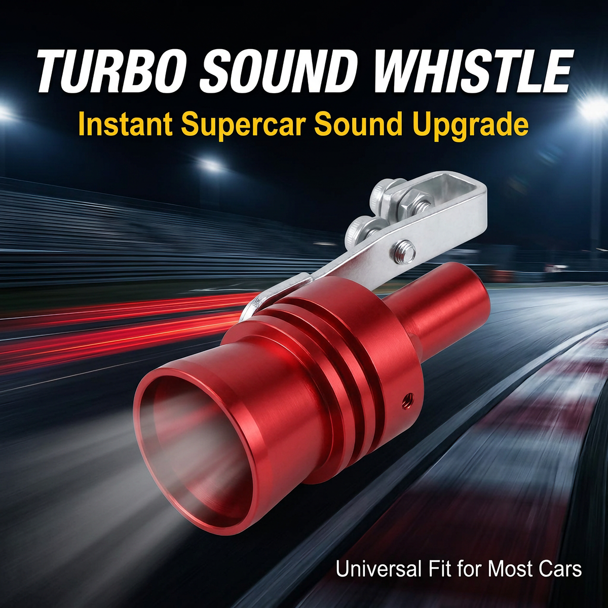 🏎️💨 2026 New Arrival 🏍️ Universal Turbo Sound Simulator Whistle — Instantly give your ride the roaring sound of a sports car!
