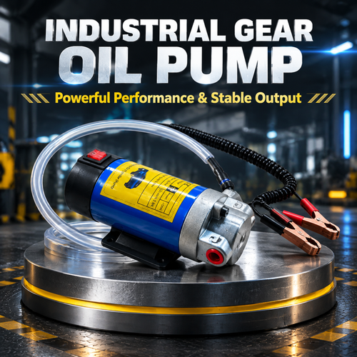 📢📢LIMITED-TIME 50% OFF!⚡12V 100W Self-Priming Electric Oil Pump｜30 Min Continuous Work, Efficient Fluid Transfer Tool for Engine Oil, Gear & Transmission Fluid Removal, Car Oil Change Upgrade Tool