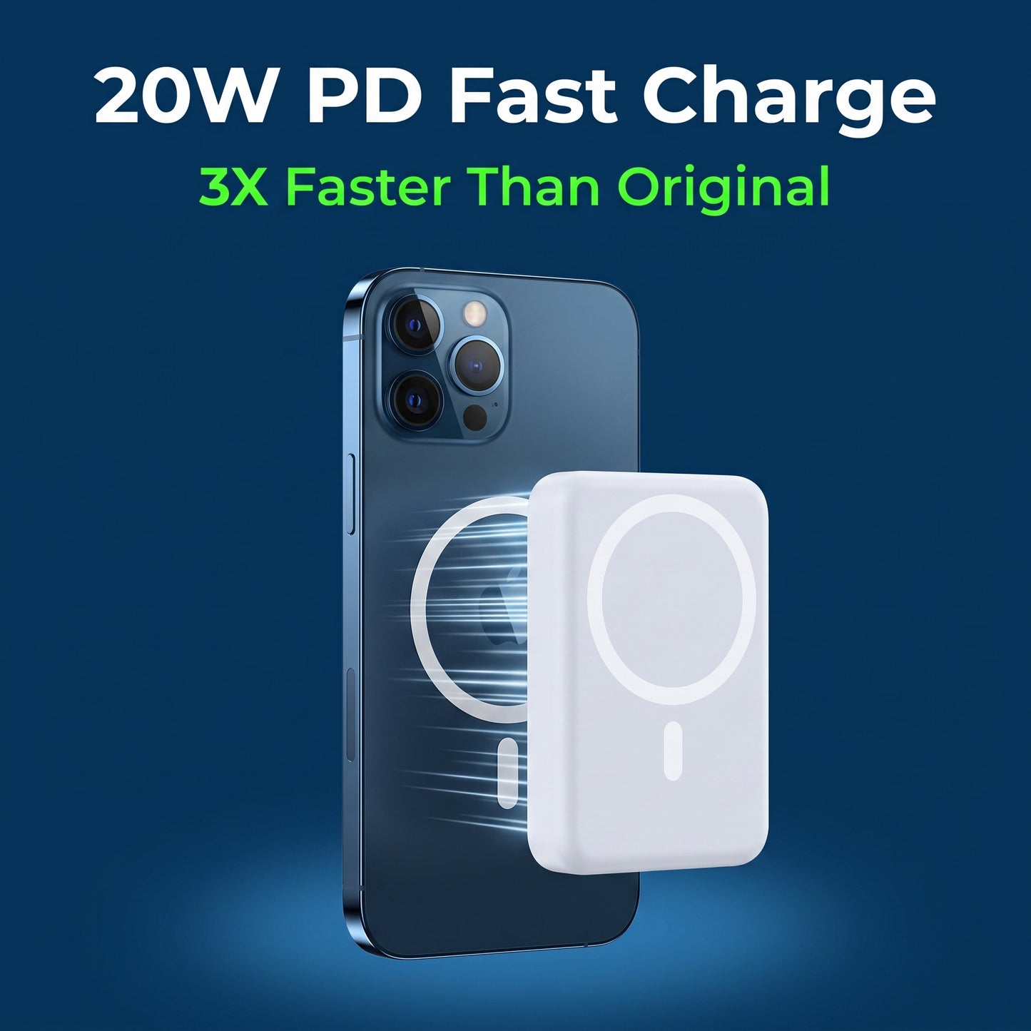 🔥Hot Sale 50% OFF🔥Wireless Fast Charging Magnetic Power Bank
